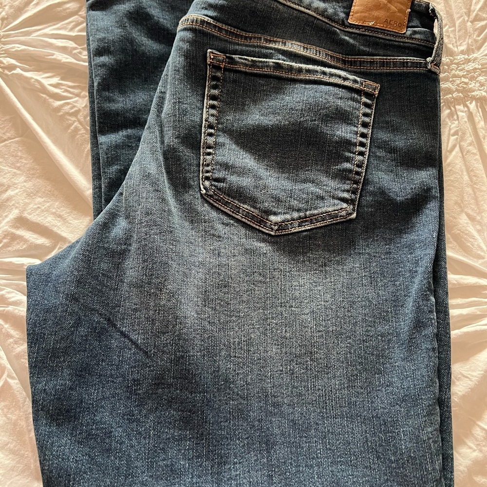 Aeropostale Blue Straight Jeans Classic Style